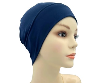 Casual Alopecia Hat, Chemo Headwear, Chemo Bald Head  Beanie,  Slip- On Chemo Hair loss Covers, Cancer Head Cover, Small Head Chemo Turban