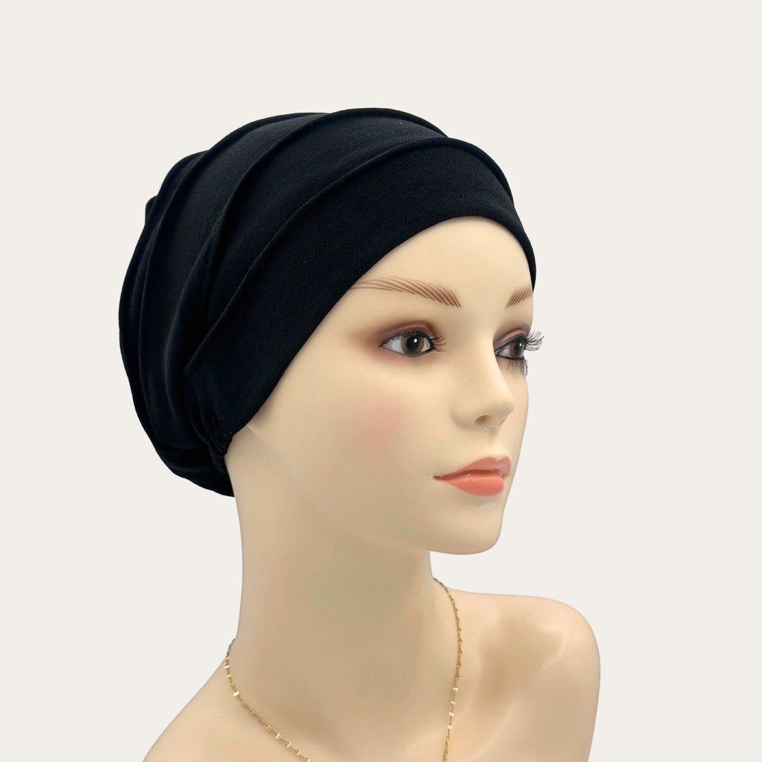 Cute Chemo Hat for Bald Head , Cotton Turban Hat, Alopecia Headwear