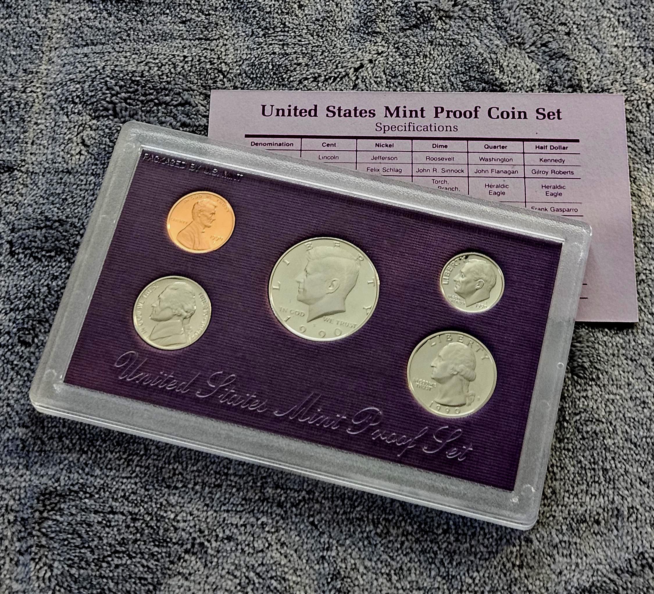 2023 S US Mint Partial Clad Proof Set – 5 Coins – No Box No COA – Sold Out