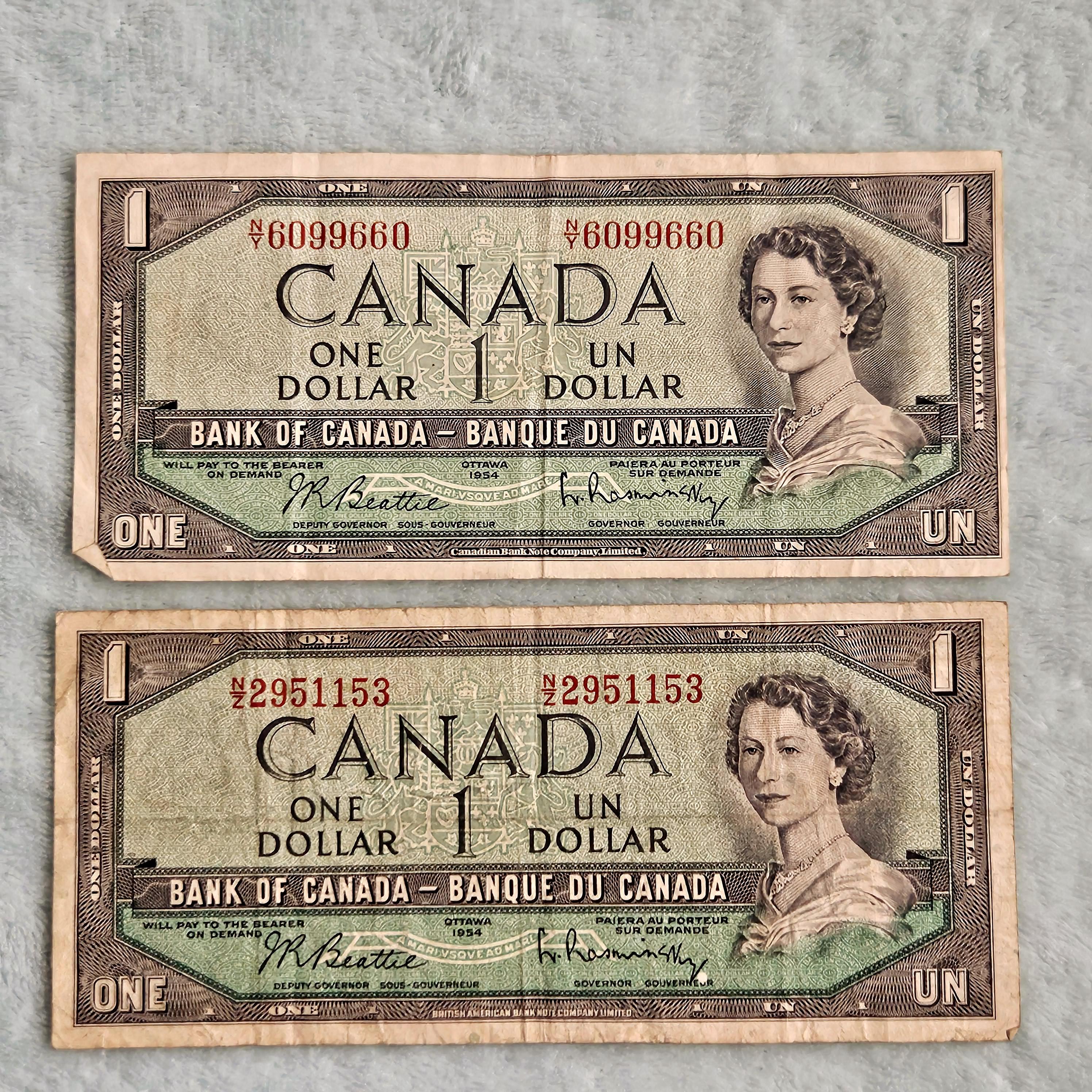 1954 Canadian Dollars - Etsy