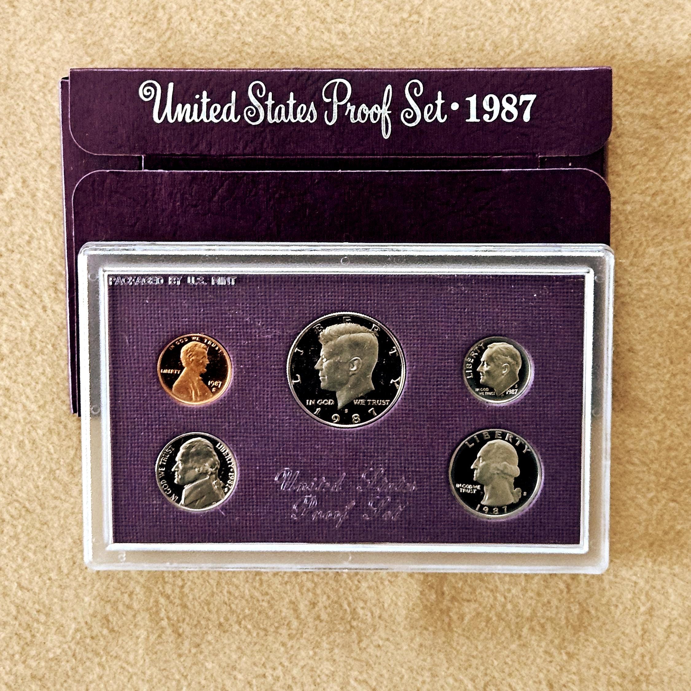 United States Proof Set 1987