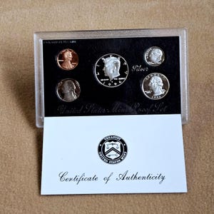 1996 United States Mint Silver Proof Set