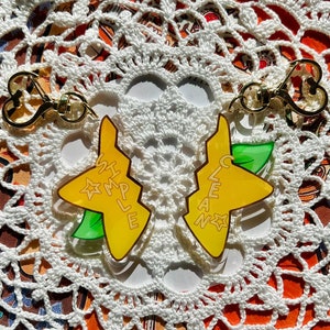 Kingdom Hearts Simple and Clean Paopu Friendship Charms