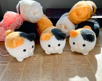 FFXIV Crochet Fat Cat
