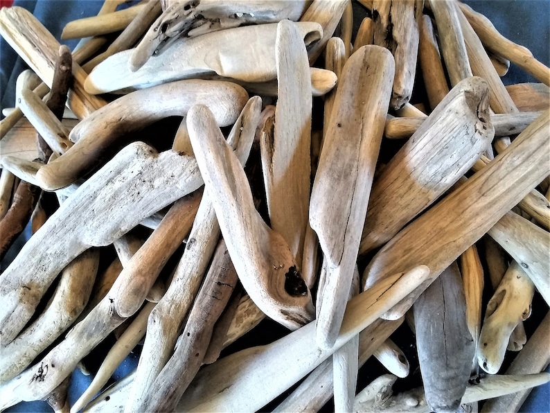200 Driftwood Pieces 1 to 12 High Quality Pieces, Ocean Driftwood Driftwood Pieces, Driftwood