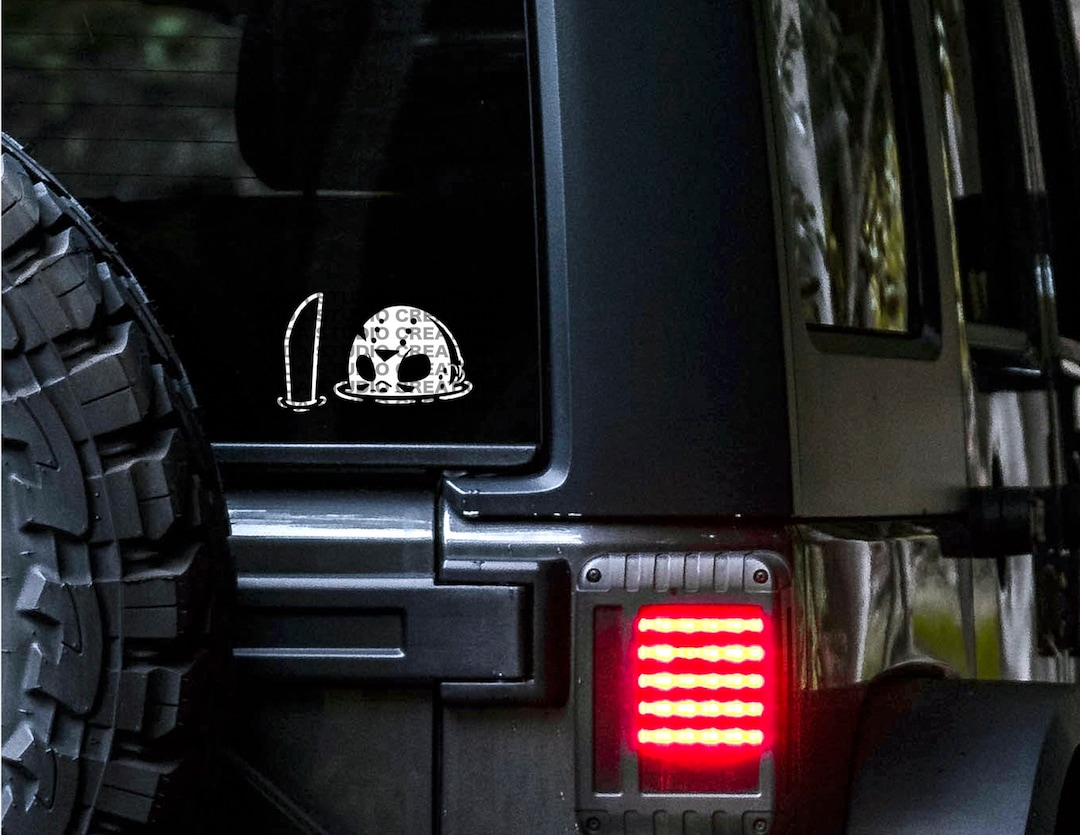 Jason Voorhees Car Peeker