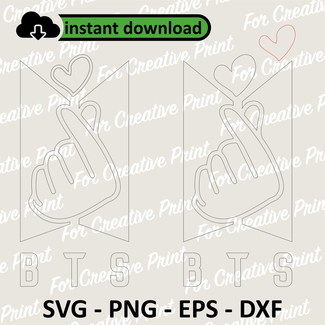 BTS Logo Bundle Svg Png Eps Dxf, Png SVG EPS Downloads, Kpop Star Svg ...