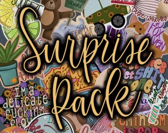 Sticker Surprise Pack | Mystery Sticker Pack | Multiple Themes Available