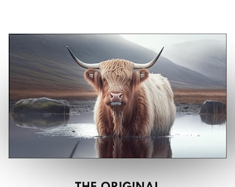 Highland Cow Collection: 8 High-Resolution Images, Clip Art, Instant Digital Download