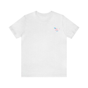 Adult Shirt T-Rex Adult Shirt  Gay LGBTQ Lesbian Dinosaur Queer Graphic T-Shirt Sapphic Bisexual Pansexual Trans Nonbinary Enby T-Rex