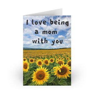 Tarjeta del Día de la Madre de dos mamás para mamá LGBT, mamá lesbiana, pareja del mismo sexo. Regalo de tarjeta de felicitación LGBTQ de esposa, cónyuge, pareja. Propiedad LGBT