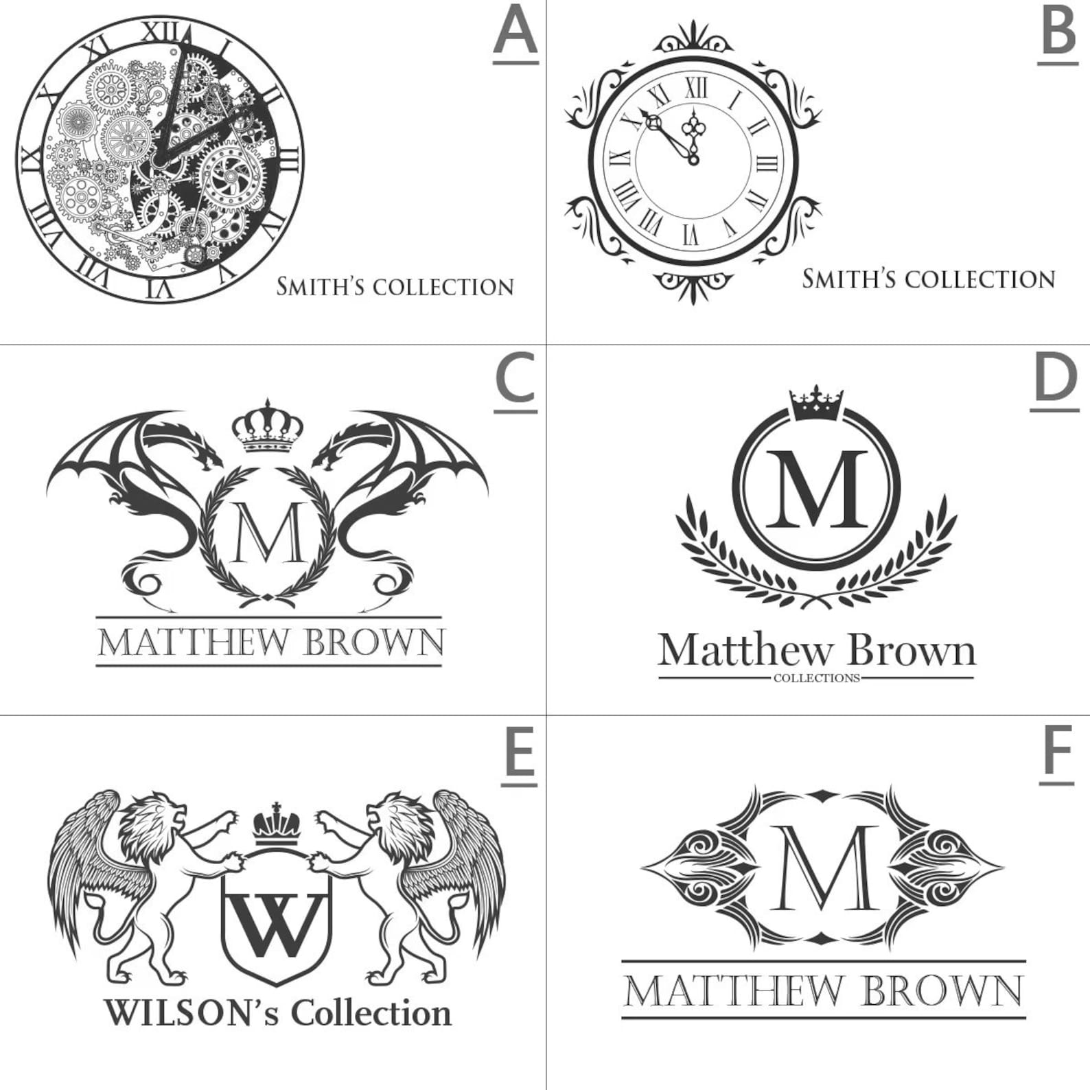 Personalized Name Watch Box Organizer 2tier 12 Slots Watch Etsy