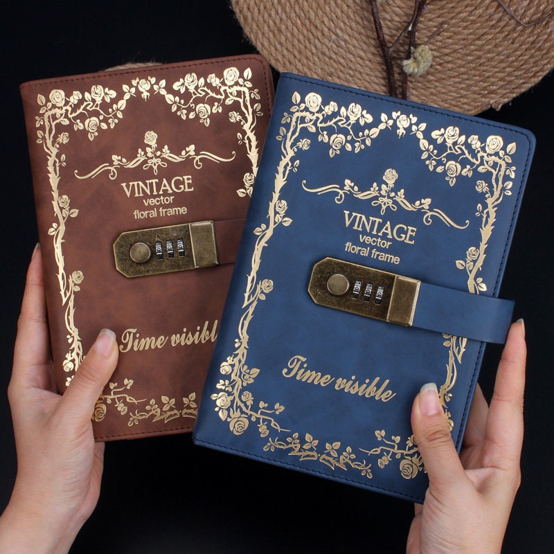 Carnet à Secrets Avec Cadenas – Journal Intime Thème Nuit, Format A5, 144 Pages, Cadeau Mystérieux
