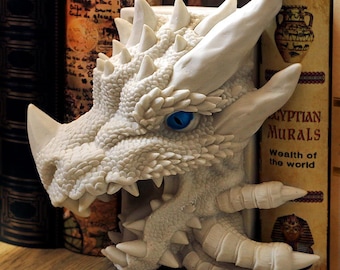 3D Dragon Dekoracyjna Podpórka Do Książki, Fantastyczna Dekoracja Półki, Średniowieczny Zabytkowy Zatyczka Do Książki W Stylu Smoka, Dekoracje Posągów Do Półek Na Książki