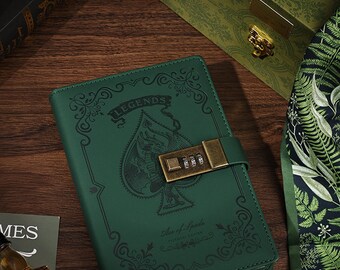 人気の新作 With Notebook Journal Leather Combination Mysterious Lock, その他