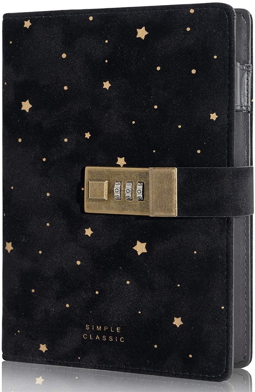 Lock Journal Secret Refillable Diarycorduroy-covered Locking - Etsy