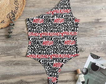 No Doubt/Gwen Stefani/Rock Steady/Hella Good/Y2K/Festival/One-Shoulder Bodysuit