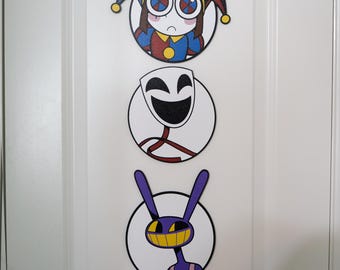 The Amazing Digital Circus Door Sign