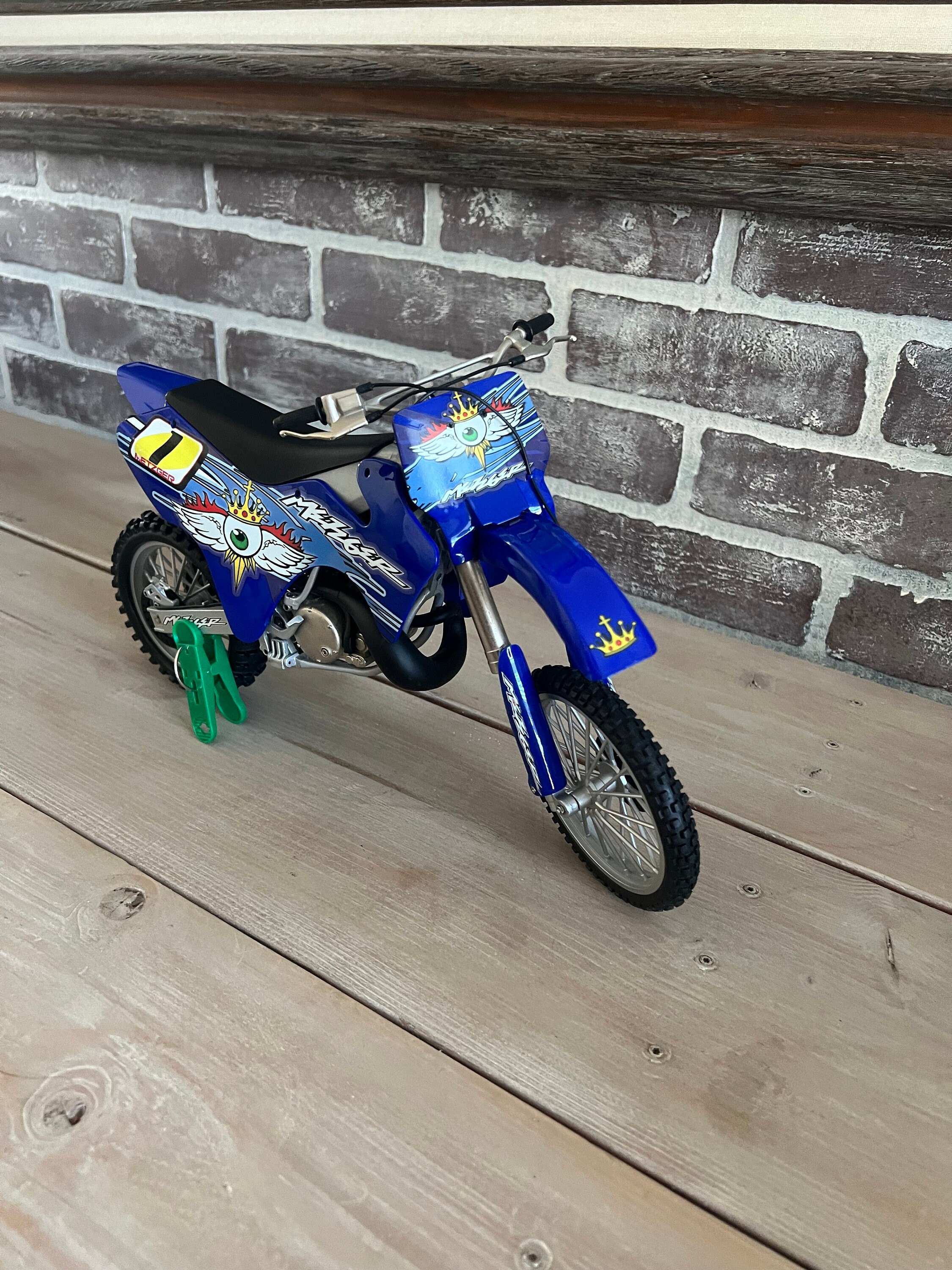 RARE 1:6 Scale Toy Zone Race Die Cast Mike Metzger Dirt Bike - Etsy