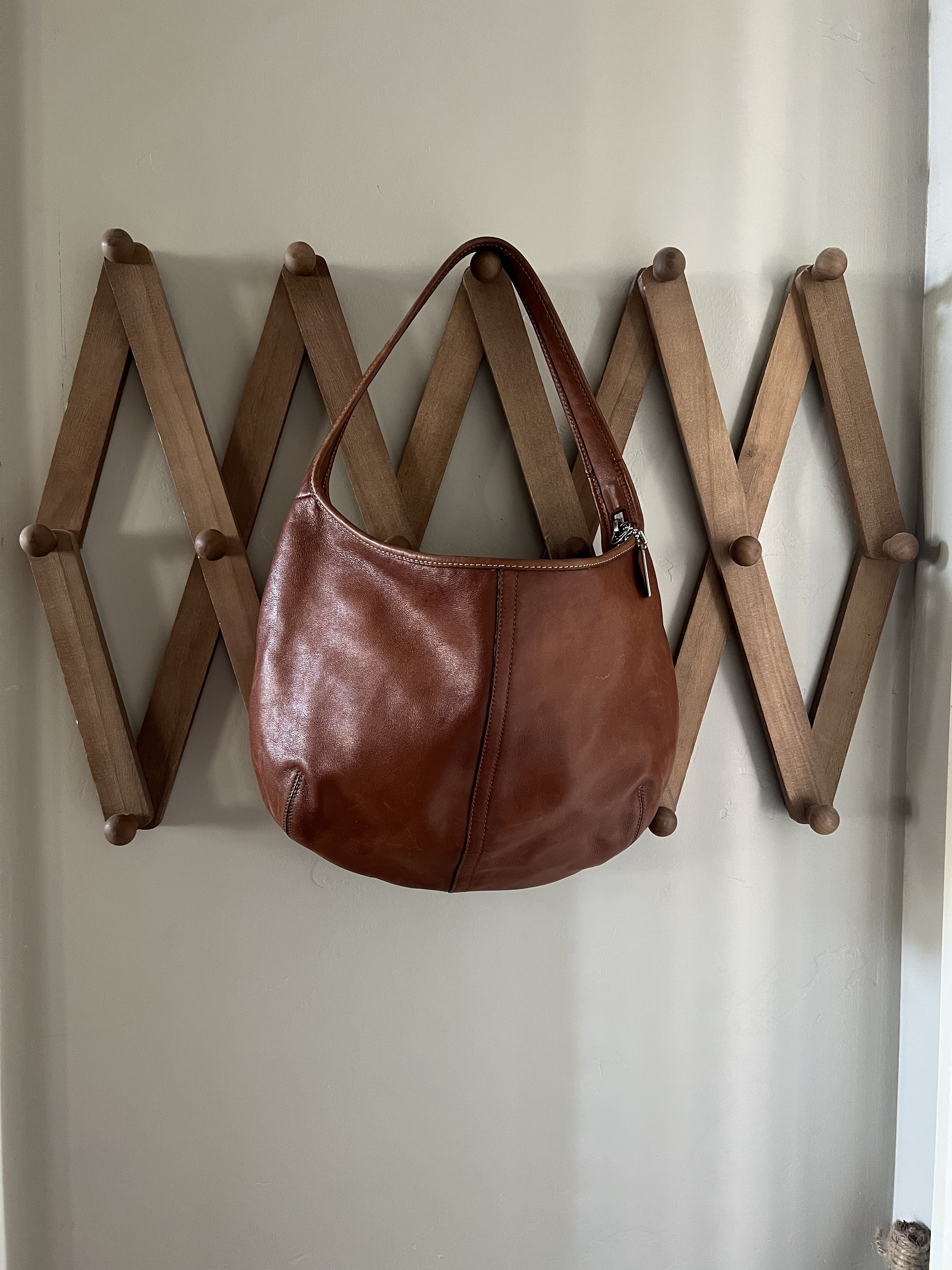 2002 Coach Ergo Whiskey Brown Leather Hobo Bag D2K-9226 - Etsy 