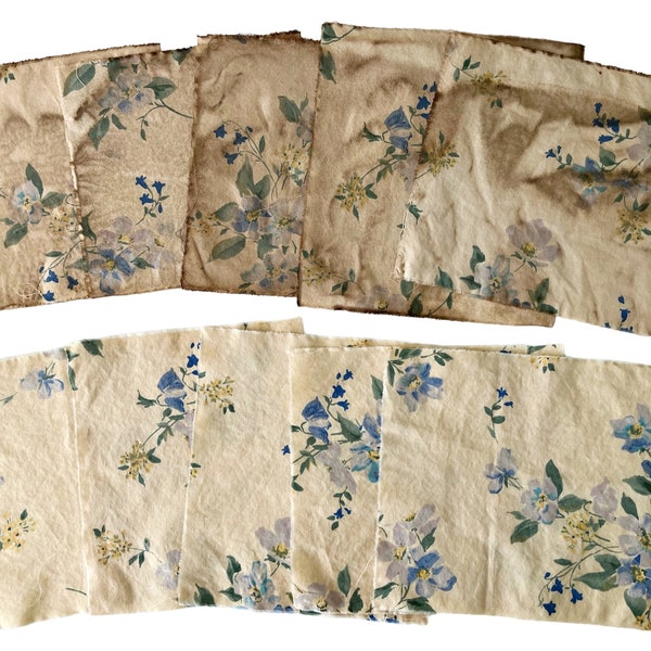 Vintage Floral Fabric Up to 50& Off Etsy