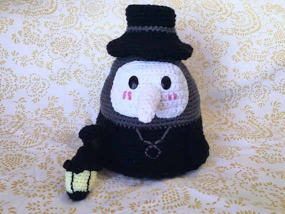 Plague Doctor Crochet Pattern Amigurumi 
