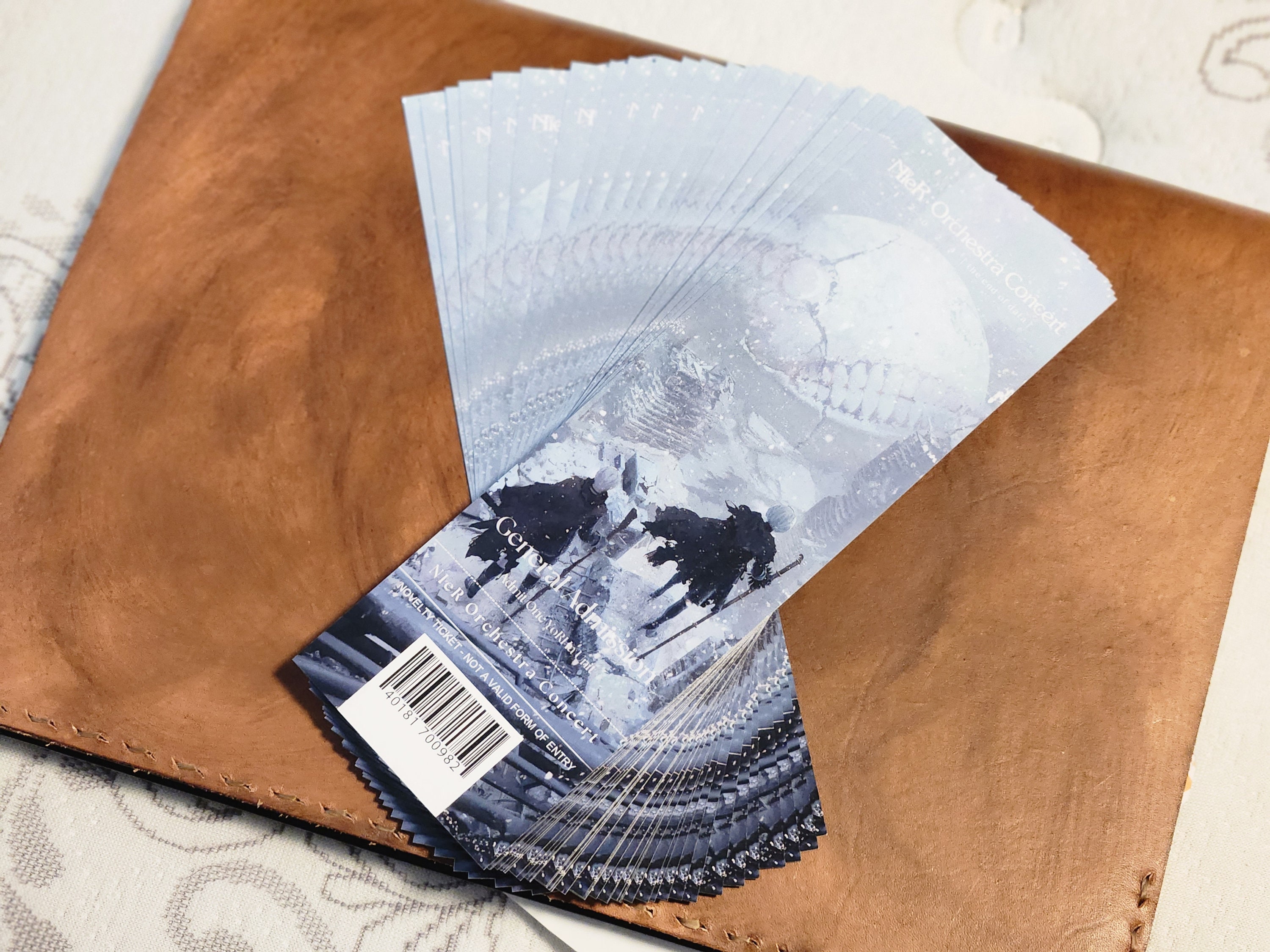 Nier Orchestra Commemorative Ticket - Etsy