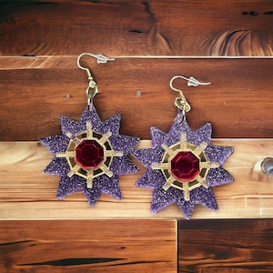 Star-me Acrylic Earrings