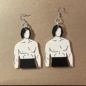 Shirtless Kylo Acrylic Earrings