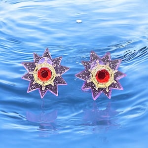 Star Me Stud Acrylic Earrings