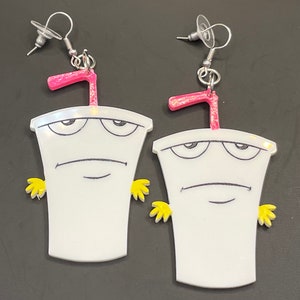 Milk Shake Acrylic Earrings