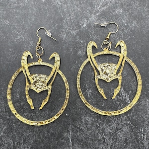 God of Mischief Acrylic Earrings “Low-key”
