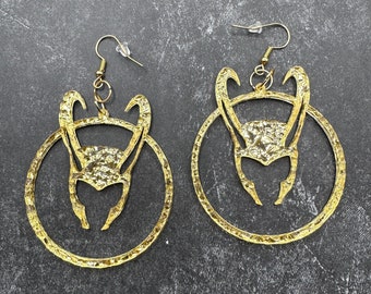 悪戯の神様 アクリルピアス「控えめ」