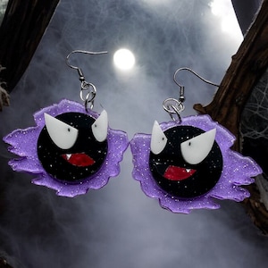 Boucles d&#39;oreilles en acrylique Gastlee