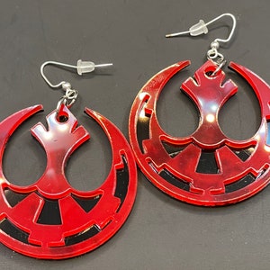 Rebel Empire Acrylic Earrings