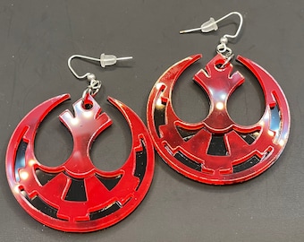 Rebel Empire Acrylic Earrings
