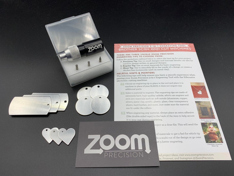 Brother Scan N Cut Graveertool Embossing Starter Kit met Etsy Nederland