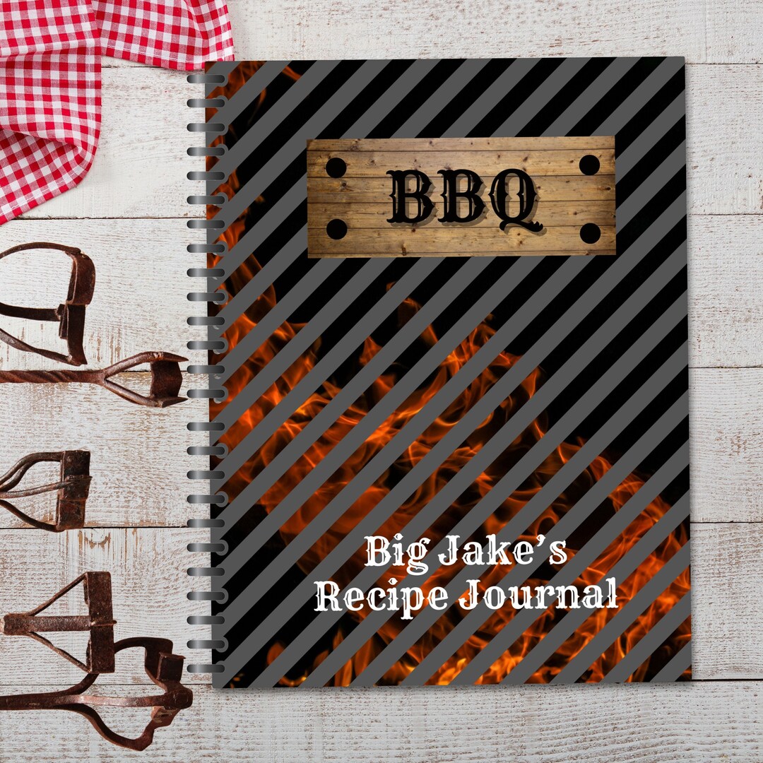Personalized BBQ Recipe Book – Family Keepsake Journal - Etsy