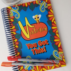 Personalized Empowering Journal and Coloring Book - A Unique Gift Full of Encouragement - The Perfect gift for Creative Kids
