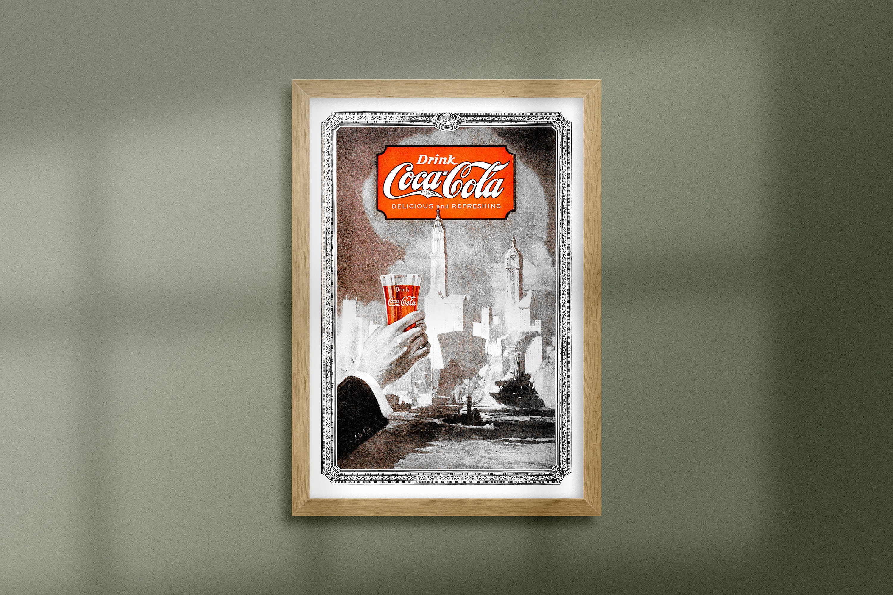 AFFICHE COCA COLA ALWAYS Ann.'90 - 116x157 cm EUR 25,00 - FR