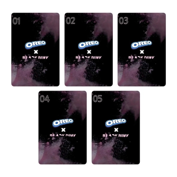 BLACK PINK オレオ　トレカ OREO x BLACKPINK (1 Set = 10 pcs) Official PHOTOCARD