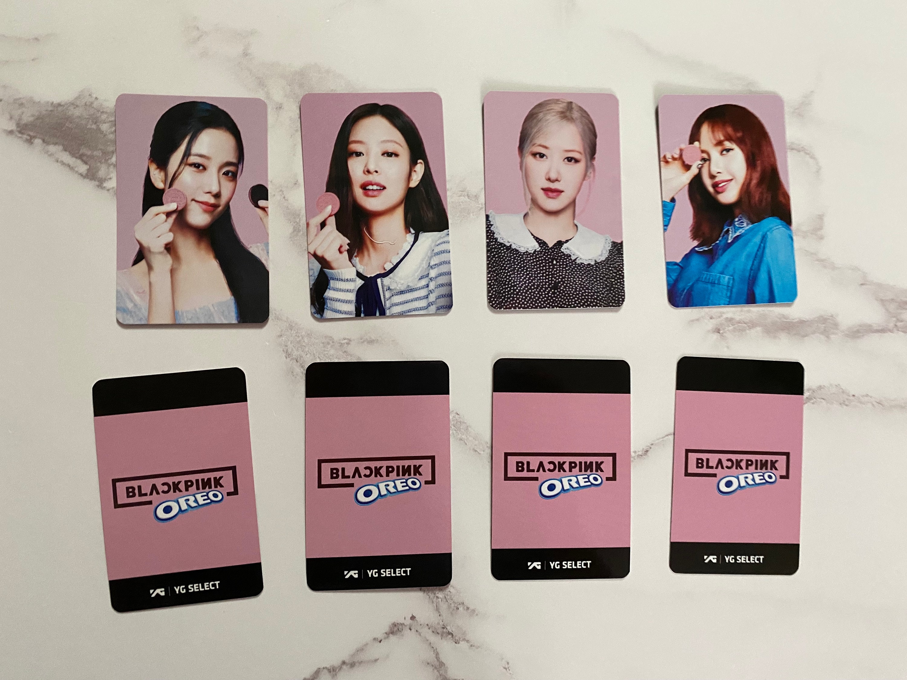 Sales SECONDS the Blackpink X Oreo Collaboration Photocard - Etsy 