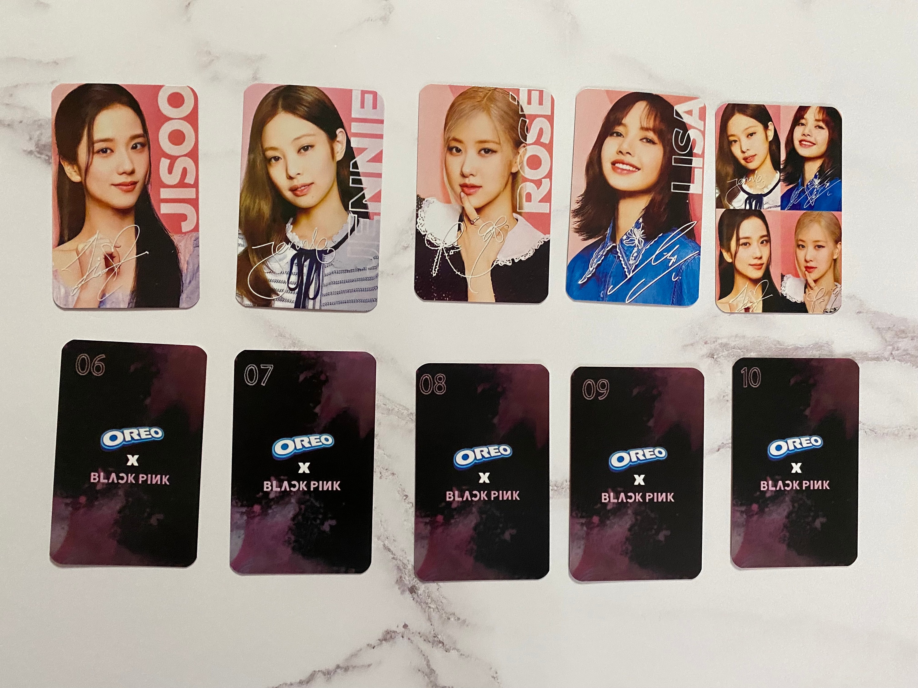 BLACK PINK オレオ　トレカ Sales | SECONDS| the Blackpink X Oreo Collaboration