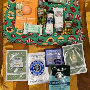 L&#39;occitane/ hand cream/face mask/shower gel/beauty and skincare minis/ shower cube/Christmas/Stocking Filler/Secret Santa/Christmas Gifting