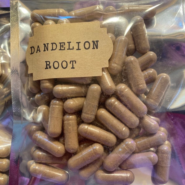 60 dandelion root capsules