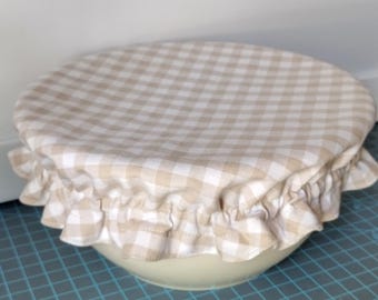 Bowl Cover Bread Proofing Cover Jar Hat Reusable Reversible Sourdough Top