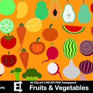 Clip Art Fruits and Vegetables,Fruits and Vegetables,Fruits and Vegetables no background, Fruit and Vegetables Vector, Fruits and Vegetables