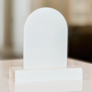 Small Welcome Sign Box Stand | Acrylic Block Stand | Event Sign Base Stand | Welcome Sign Base | Modern Acrylic Sign Stand | Tabletop Decor