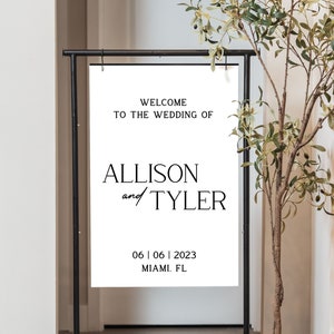 3D Wedding Welcome Sign Gold Mirror |Minimalist Modern Signage | Wedding Signage Welcome Sign | Acrylic Wedding Sign | Mirror welcome sign