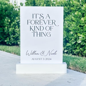 Welcome Sign Box Stand | Acrylic Block Stand | Event Sign Base Stand | Welcome Sign Base | Modern Acrylic Sign Stand | Seating Chart Stand